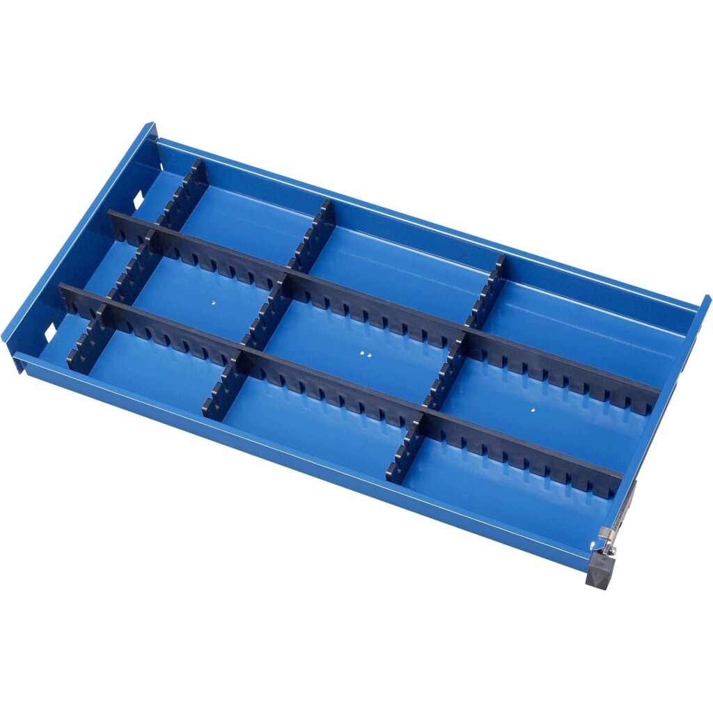 RAU Jeu de compartimentage pour tiroir 570 x 300, pour hauteur de façade 40 / 65 mm Illustration du produit: RAU Jeu de compartimentage pour tiroir 570 x 300, pour hauteur de façade 40 / 65 mm