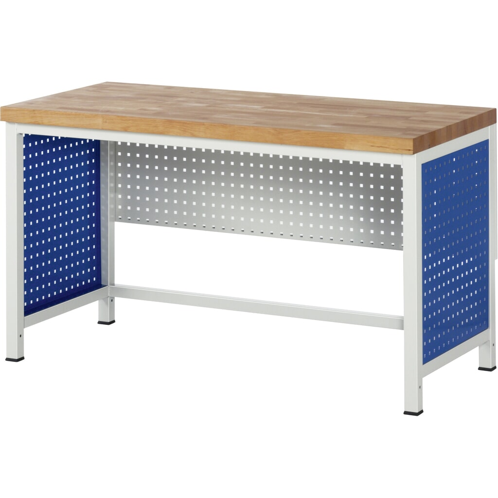 RAU Panneau perforé latéral pour pied d'établi 8000, HxlxP 620 x 560 x 2 mm Illustration du produit: RAU Panneau perforé latéral pour pied d'établi 8000, HxlxP 620 x 560 x 2 mm