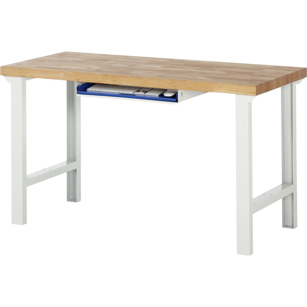 Numéro de l'image du produit 4: RAU Porte-clavier coulissant pour établi série 7000/8000, HxlxP 85 x 640 x 485 mm