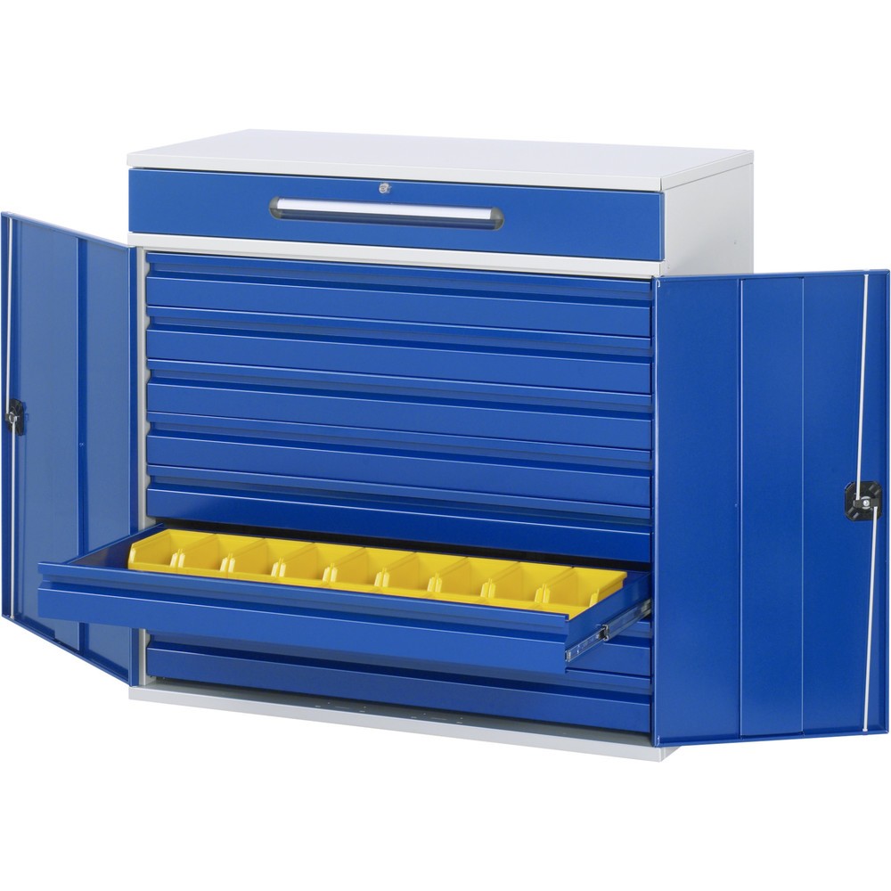 Numéro de l'image du produit 1: RAU Pupitre, HxlxP 1 060 x 1 100 x 520 mm, tiroirs 8 x 80, 1 x 120 mm