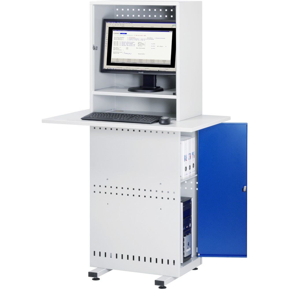 Numéro de l'image du produit 2: RAU Pupitre informatique avec boîtier d'écran, fixe