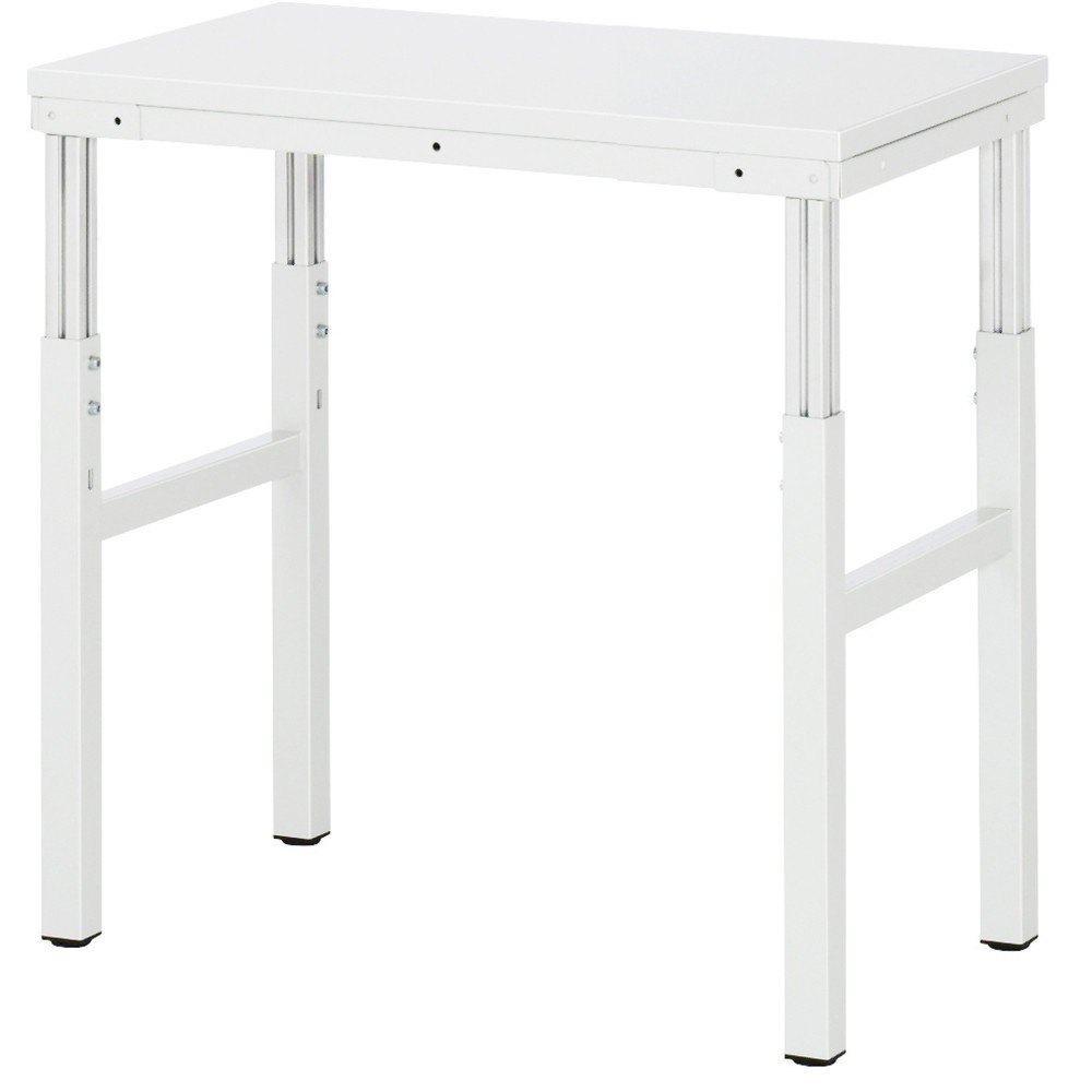 Numéro de l'image du produit 1: RAU Table de travail Série E, HxlxP 650-1 000 x 700 x 500 mm, plan de travail avec revêtement en mélamine EGB