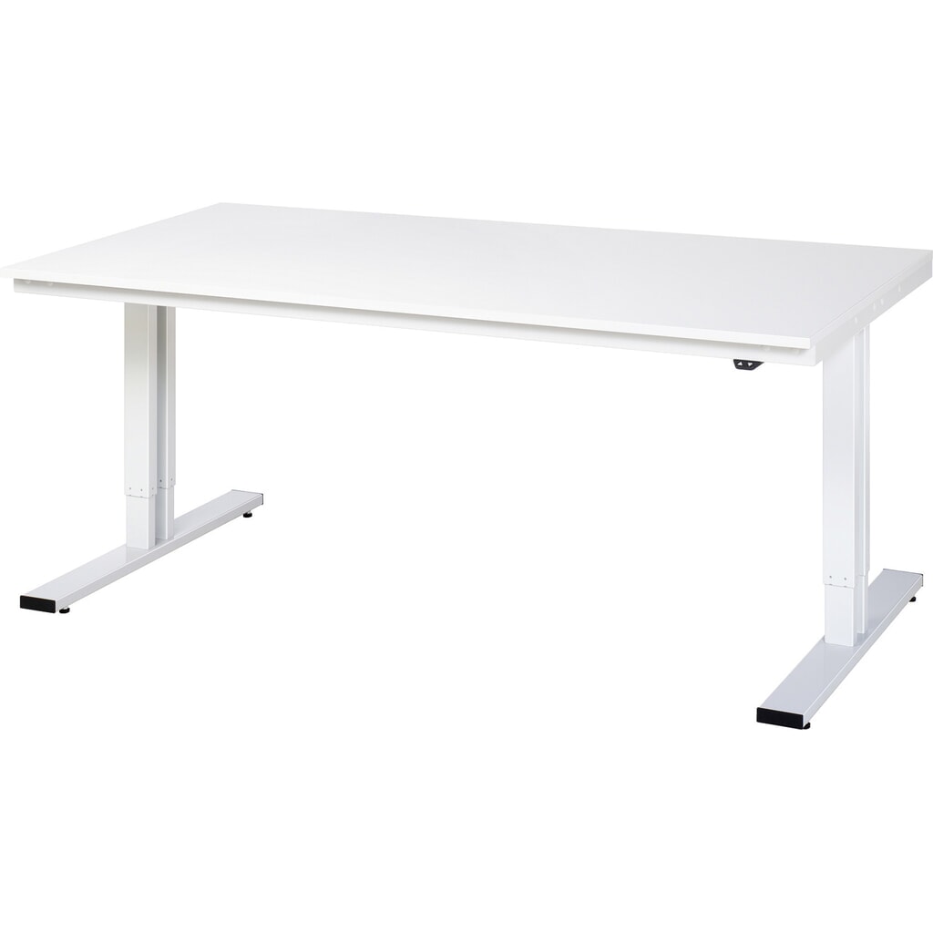 RAU Table pour poste de travail à réglage électrique de la hauteur série adlatus 300, HxlxP 720-1 120 x 2 000 x 1 000 mm, plan de travail EGB mélaminé N° de l'image du produit 1 : RAU Table pour poste de travail à réglage électrique de la hauteur série adlatus 300, HxlxP 720-1 120 x 2 000 x 1 000 mm, plan de travail EGB mélaminé