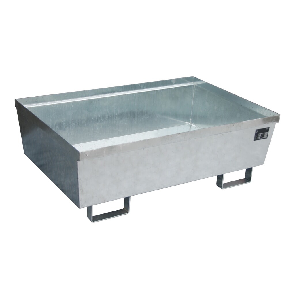 Illustration du produit: Bauer® rayonnage à fûts, bac de rétention FRA-1 galvanisé à chaud