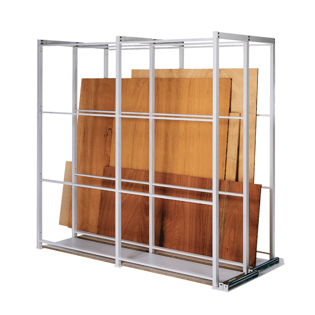 Illustration du produit: Rayonnage à panneaux, module de base, HxlxP 2 285 x 920 x 2 500 mm