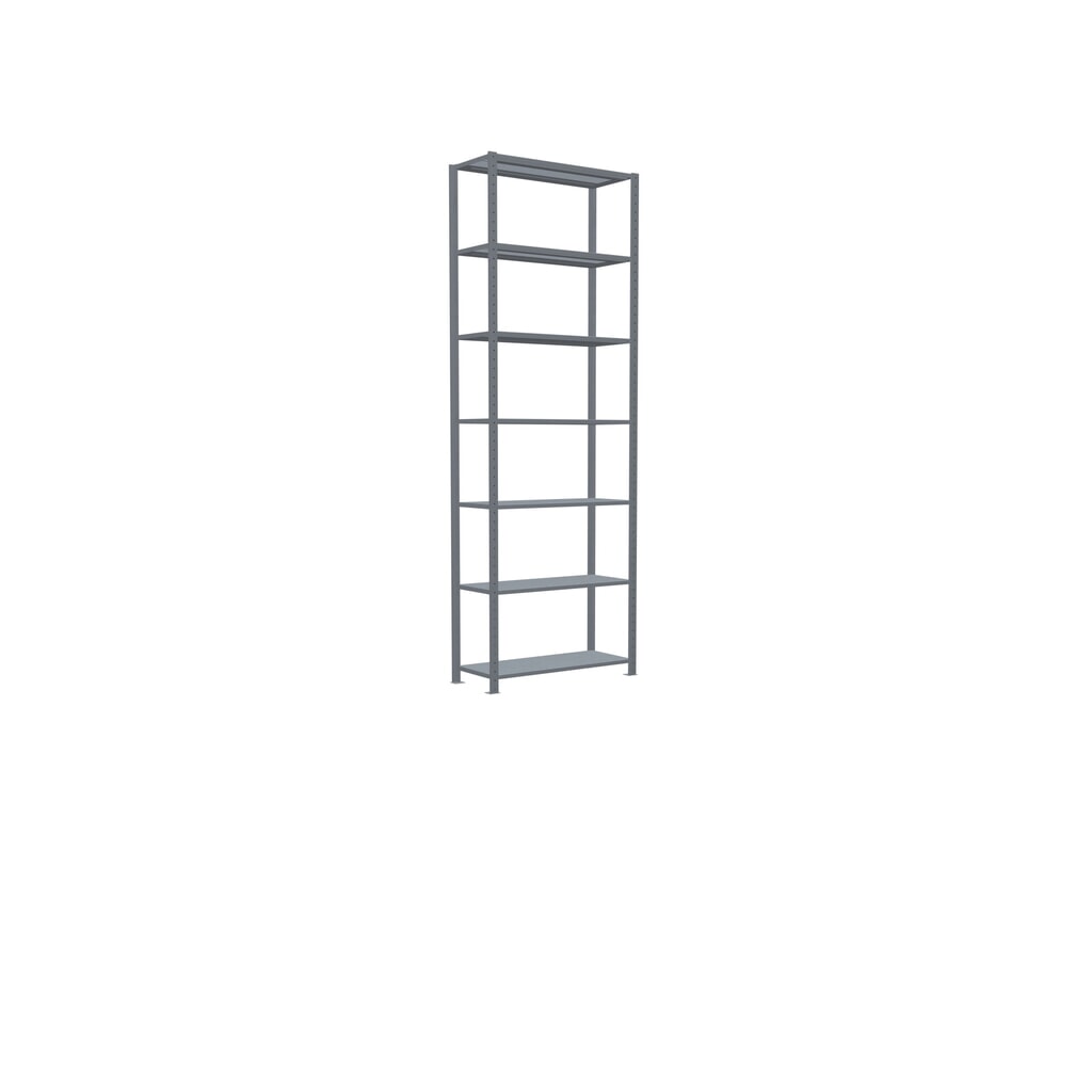 SCHULTE Rayonnage à tablettes galvanisé, charge par tablette 330 kg, HxlxP 3 000 x 1 060 x 436 mm N° de l'image du produit 2 : SCHULTE Rayonnage à tablettes galvanisé, charge par tablette 330 kg, HxlxP 3 000 x 1 060 x 436 mm