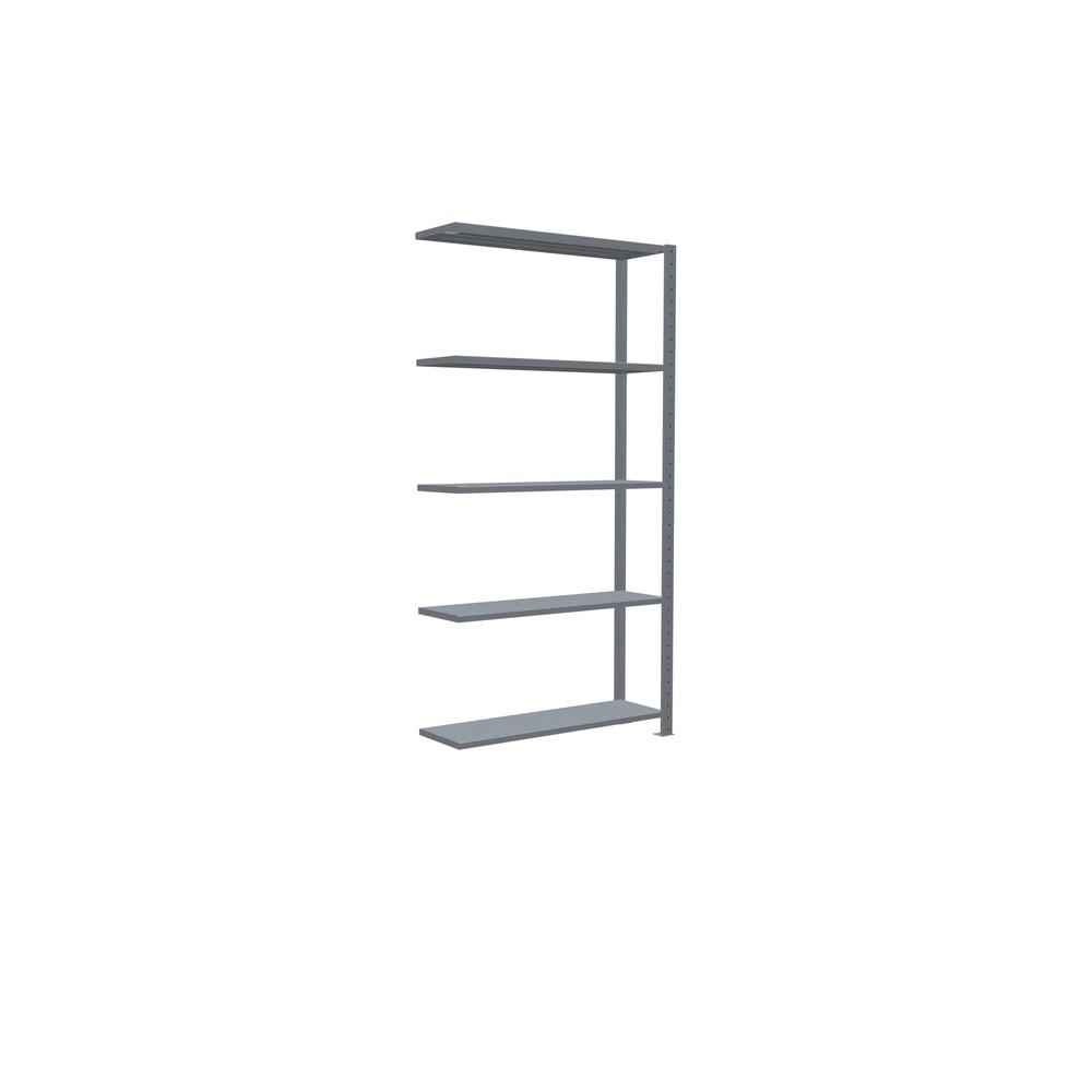 Numéro de l'image du produit 5: Rayonnage à tablettes SCHULTE, système enfichable, travée auxiliaire, CT 150 kg, galvanisé, H x l x P 2 000 x 1 000 x 300 mm