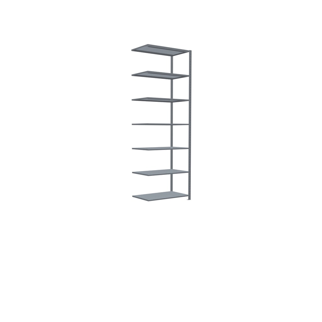 N° de l'image du produit 2 : Rayonnage à tablettes SCHULTE, système à emboîter, travée auxiliaire, charge par tablette 330 kg, galvanisé, H x l x P 3 000 x 1 000 x 600 mm