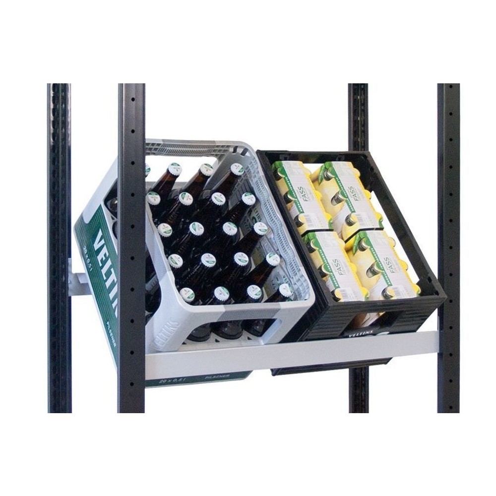 Numéro de l'image du produit 3: Rayonnage pour cagettes à boissons SCHULTE, Hxl 1 800 x 820 mm