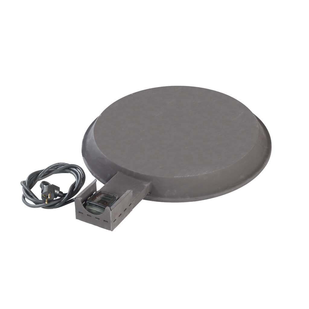 N° de l'image du produit 1 : Réchauffeur de fonds de fûts haute température Kuhlmann, 200-220 l, 50-300 ºC, 230 V, 1 800 W, Ø 550 mm