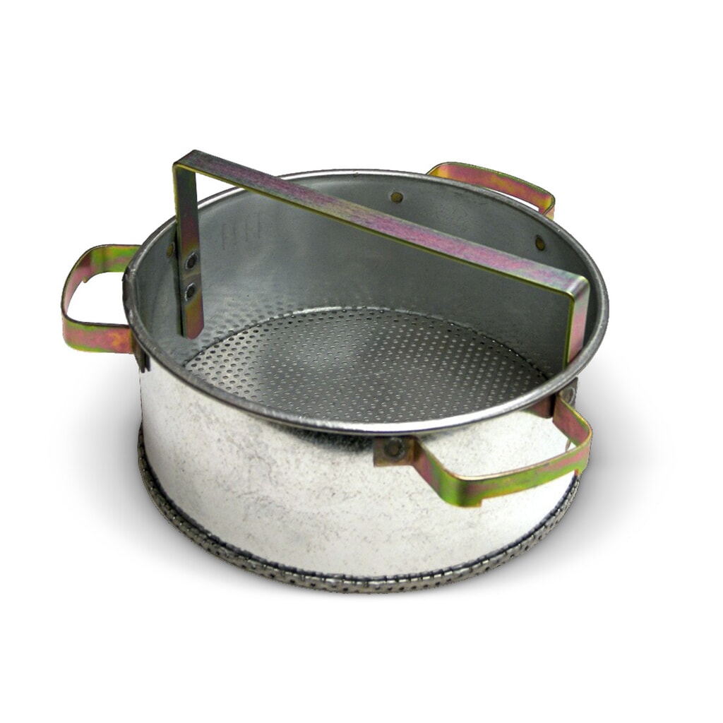 Illustration du produit: Récipient à petites pièces pour cuve de lavage et à immersion asecos® ØxH 238 x 254 mm, galvanisé