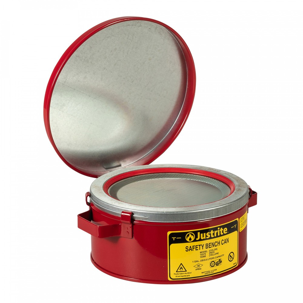 Numéro de l'image du produit 2: Récipient de nettoyage asecos® avec couvercle rabattable, 4 litre
