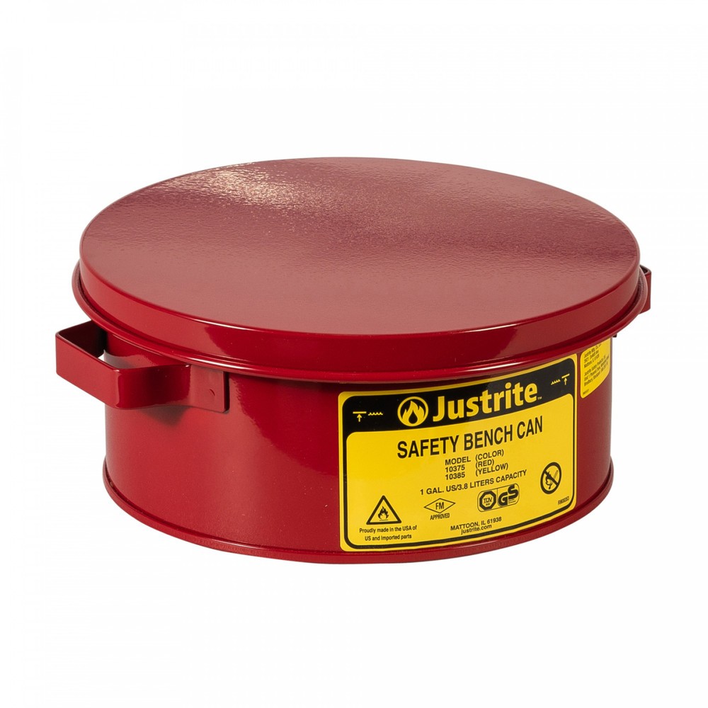 Numéro de l'image du produit 1: Récipient de nettoyage asecos® avec couvercle rabattable, 4 litre