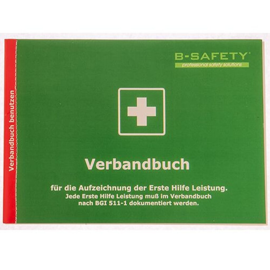 Illustration du produit: Registre d’accidents B-Safety DIN A5, avec protection des données