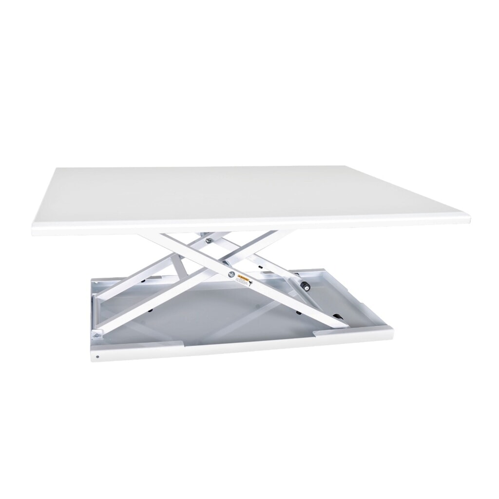 Rehausse de bureau réglable en hauteur HEMMDAL, blanc N° de l'image du produit 1 : Rehausse de bureau réglable en hauteur HEMMDAL, blanc