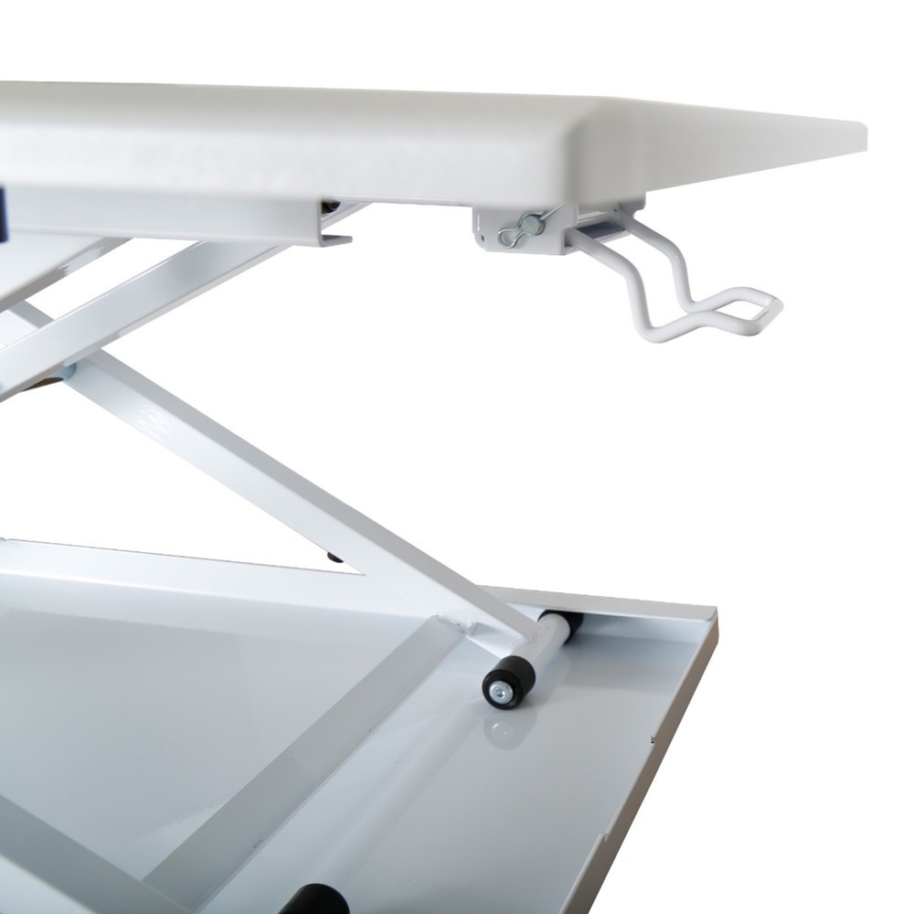 Numéro de l'image du produit 2: Rehausse de bureau réglable en hauteur, blanc