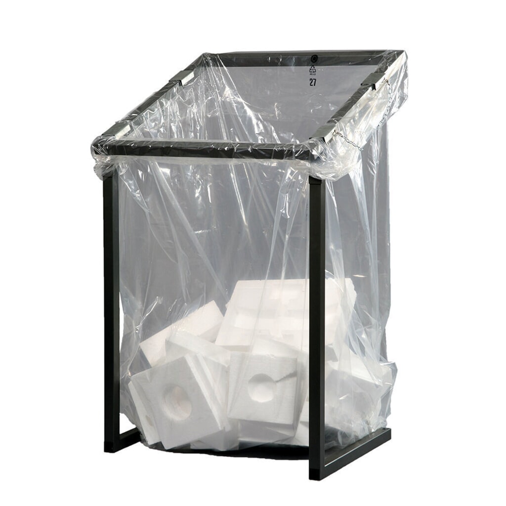 RENNER Renner Collecteur de déchets 1 000 litres, en tôle d’acier, sans couvercle, revêtu par poudrage N° de l'image du produit 1 : RENNER Renner Collecteur de déchets 1 000 litres, en tôle d’acier, sans couvercle, revêtu par poudrage