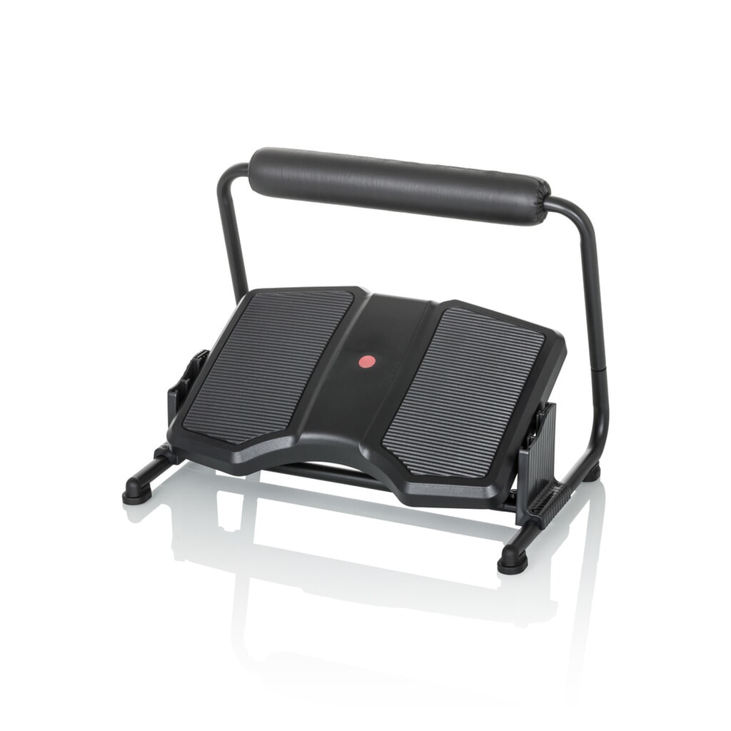 N° de l'image du produit 5 : Repose-pieds hjh OFFICE PODI F avec repose-jambes plastique, noir