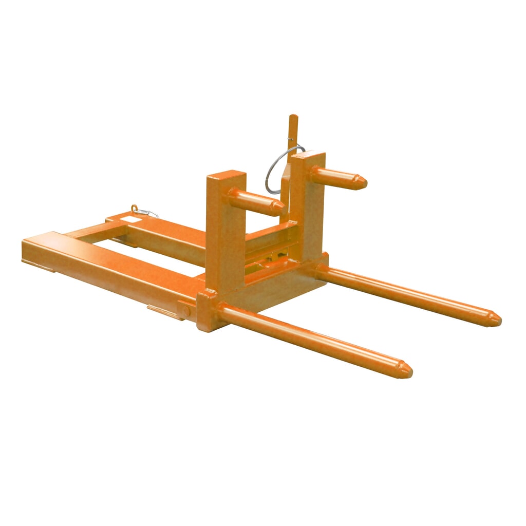 Bauer® pince à fûts FW-I pour fûts à bonde en acier de 200 litres et fûts à arceau, retournement de fûts, accessoire pour chariot élévateur, peinte, RAL 2000 jaune-orange Illustration du produit: Bauer® pince à fûts FW-I pour fûts à bonde en acier de 200 litres et fûts à arceau, retournement de fûts, accessoire pour chariot élévateur, peinte, RAL 2000 jaune-orange