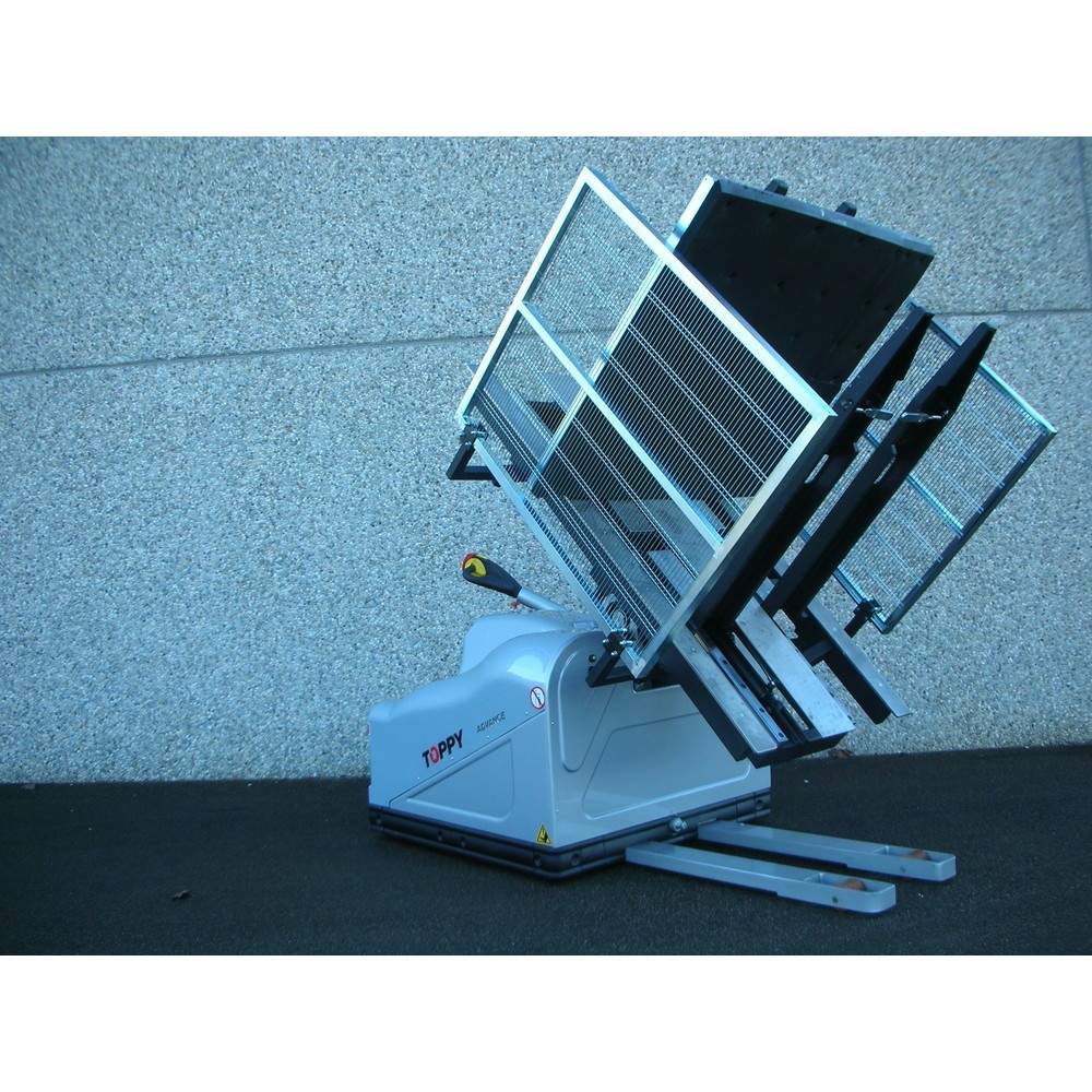 Numéro de l'image du produit 2: Retourneur de palettes mobile, ouverture 600 - 1 800 mm, capacité de charge 1 500 kg