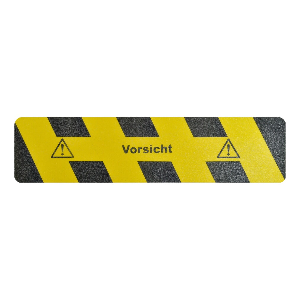 Revêtement antidérapant m2™ « Vorsicht », L x l 610 x 150 mm Illustration du produit: Revêtement antidérapant m2™ « Vorsicht », L x l 610 x 150 mm