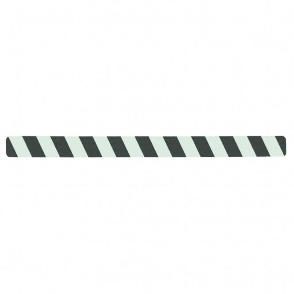 Illustration du produit: Revêtement antidérapant m2™ phosphorescent, noir, 10 pièces, L x l 50 x 650 mm