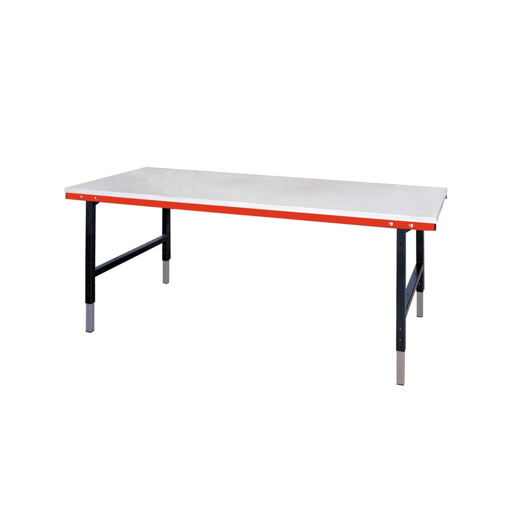 Rocholz Table d’emballage réglable manuellement en hauteur, capacité de charge 200 kg, H x l x P 690-960 x 2 000 x 920 mm Illustration du produit: Rocholz Table d’emballage réglable manuellement en hauteur, capacité de charge 200 kg, H x l x P 690-960 x 2 000 x 920 mm