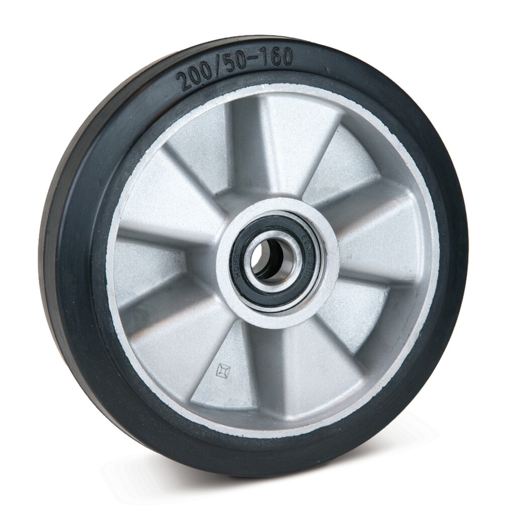 Volant en Caoutchouc massif pour Transpalette manuel Ameise® type ACY20, basique/économique type DF20, année à partir de 09, Ø 180 mm Illustration du produit: Volant en Caoutchouc massif pour Transpalette manuel Ameise® type ACY20, basique/économique type DF20, année à partir de 09, Ø 180 mm