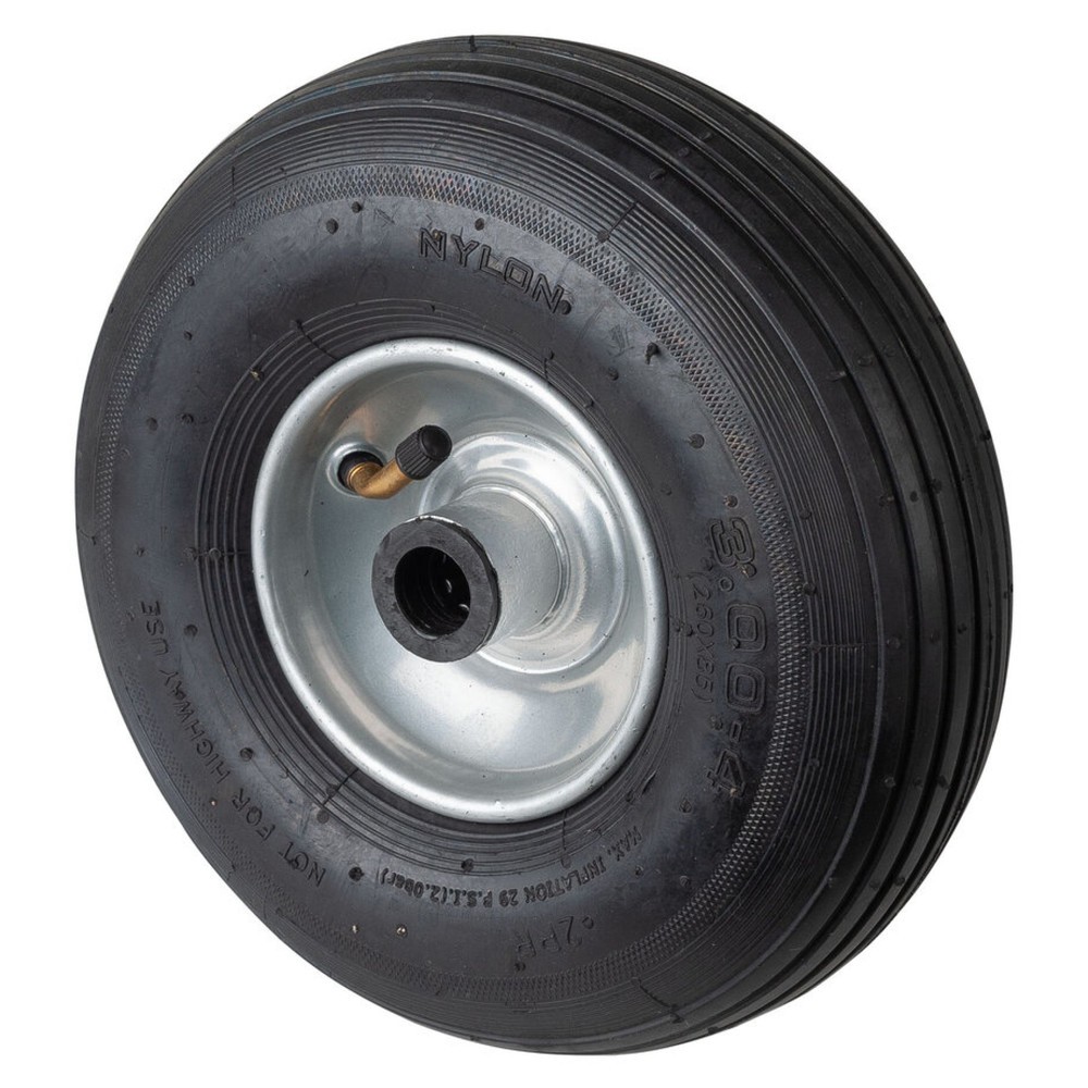 Numéro de l'image du produit 1: Roue gonflable, profil rainuré, palier à rouleaux, Ø x largeur 260 x 85 mm, capacité de charge 130 kg