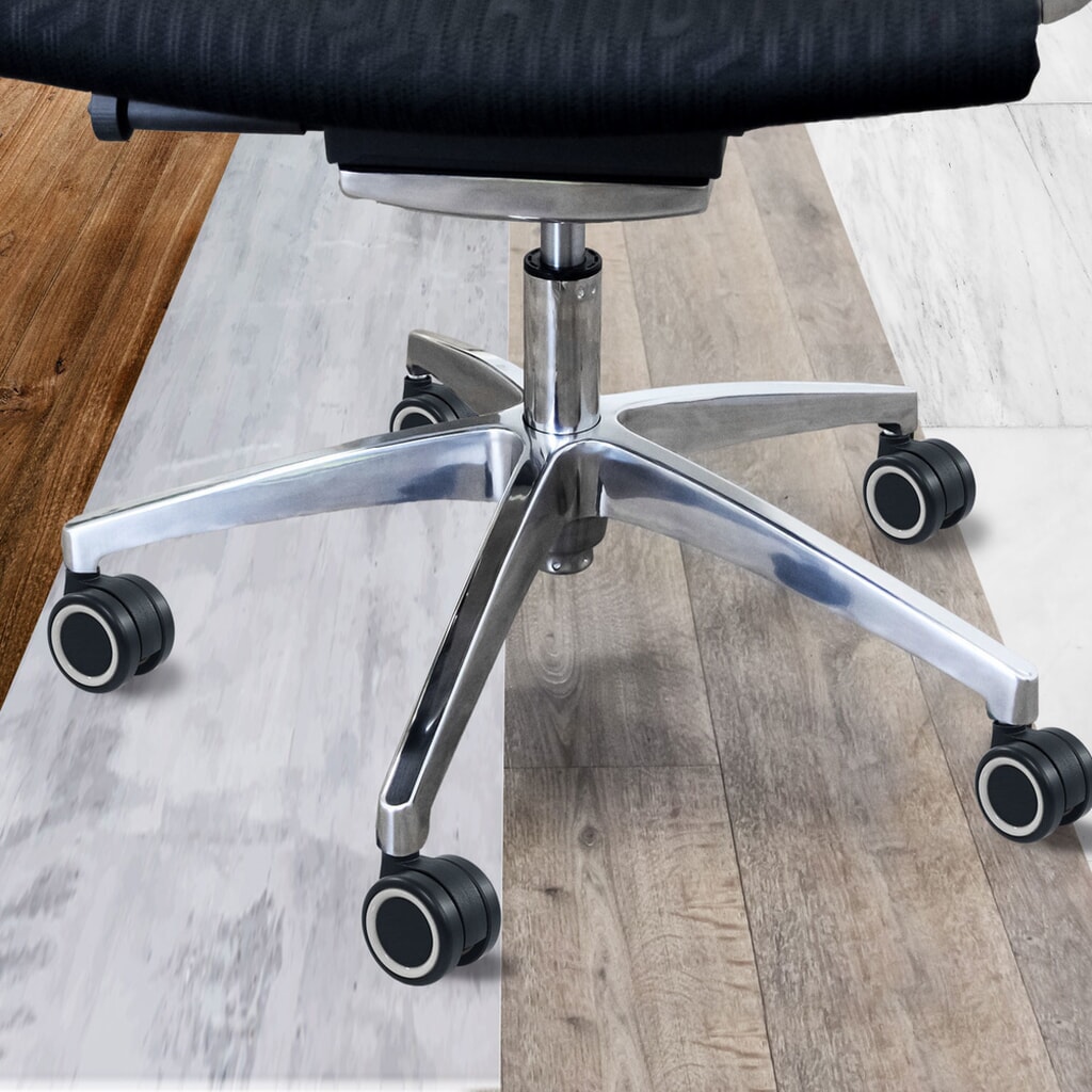 5x roulettes pour sols durs hjh OFFICE ROLO COLOR 60 11mm / 60mm roulettes de chaise de bureau pour sols durs (lot de 5) noir/blanc N° de l'image du produit 4 : 5x roulettes pour sols durs hjh OFFICE ROLO COLOR 60 11mm / 60mm roulettes de chaise de bureau pour sols durs (lot de 5) noir/blanc