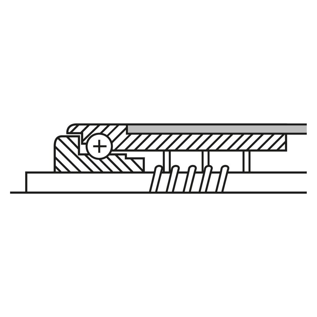 N° de l'image du produit 3 : Rouleau porteur BS ROLLEN pour convoyeurs à rouleaux, plastique, axe à ressort, Ø 30 mm, longueur 200 mm, capacité de charge 10 kg