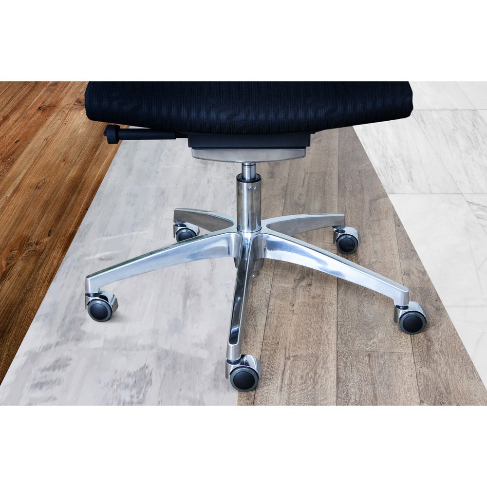 Numéro de l'image du produit 2: 5x roulettes design hjh OFFICE ROLO LUX 11mm / 50mm roulettes de chaise de bureau pour sols durs chromées, (lot de 5)