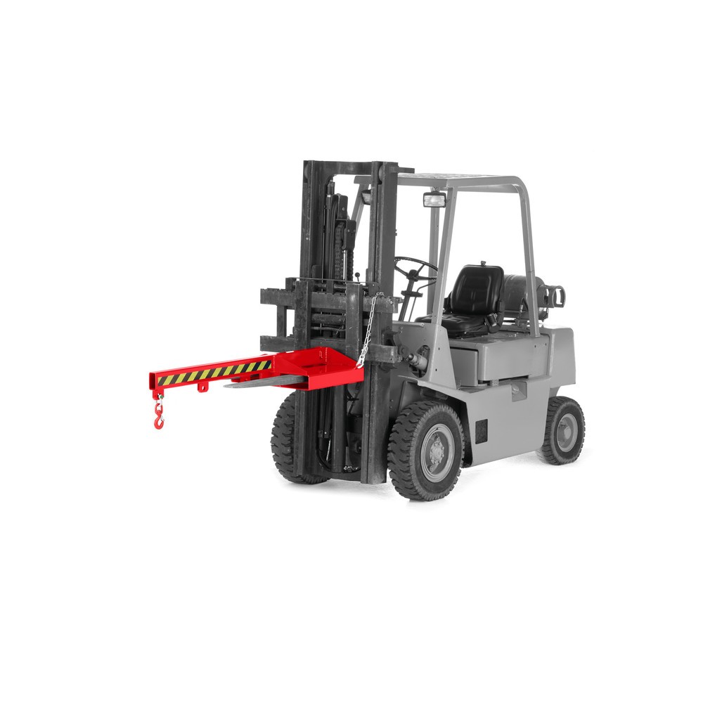 Numéro de l'image du produit 2: RR-Industrietechnik® Bras de charge type RLA, profondeur 1 500 mm, capacité de charge 250 - 1 000 kg, RAL 3000 rouge feu