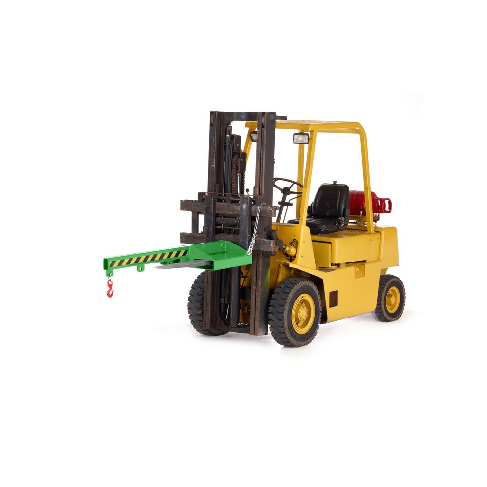 Numéro de l'image du produit 2: RR-Industrietechnik® Bras de charge type RLA, profondeur 1 500 mm, capacité de charge 250 - 1 000 kg, RAL 6 018 vert jaune