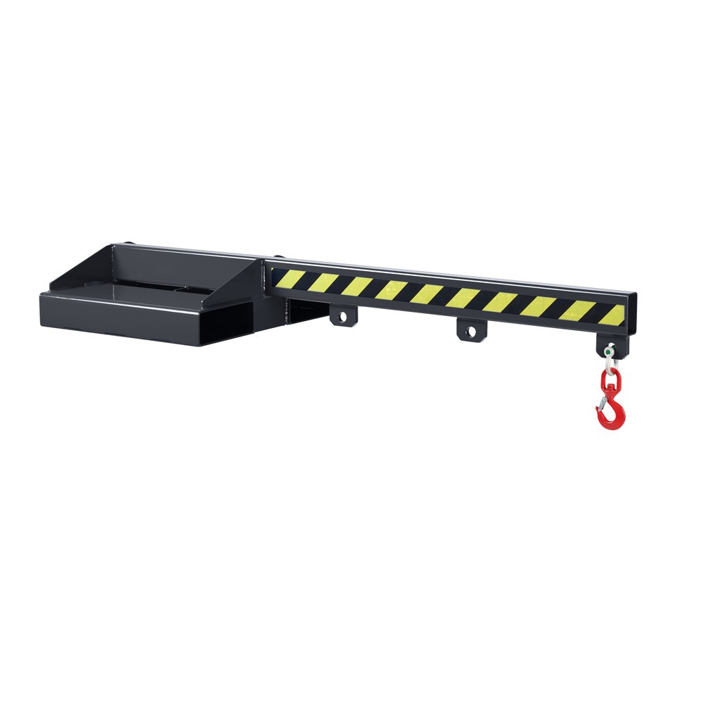 Numéro de l'image du produit 1: RR-Industrietechnik® Bras de charge type RLA, profondeur 1 500 mm, capacité de charge 250 - 1 000 kg, RAL 7016 gris anthracite