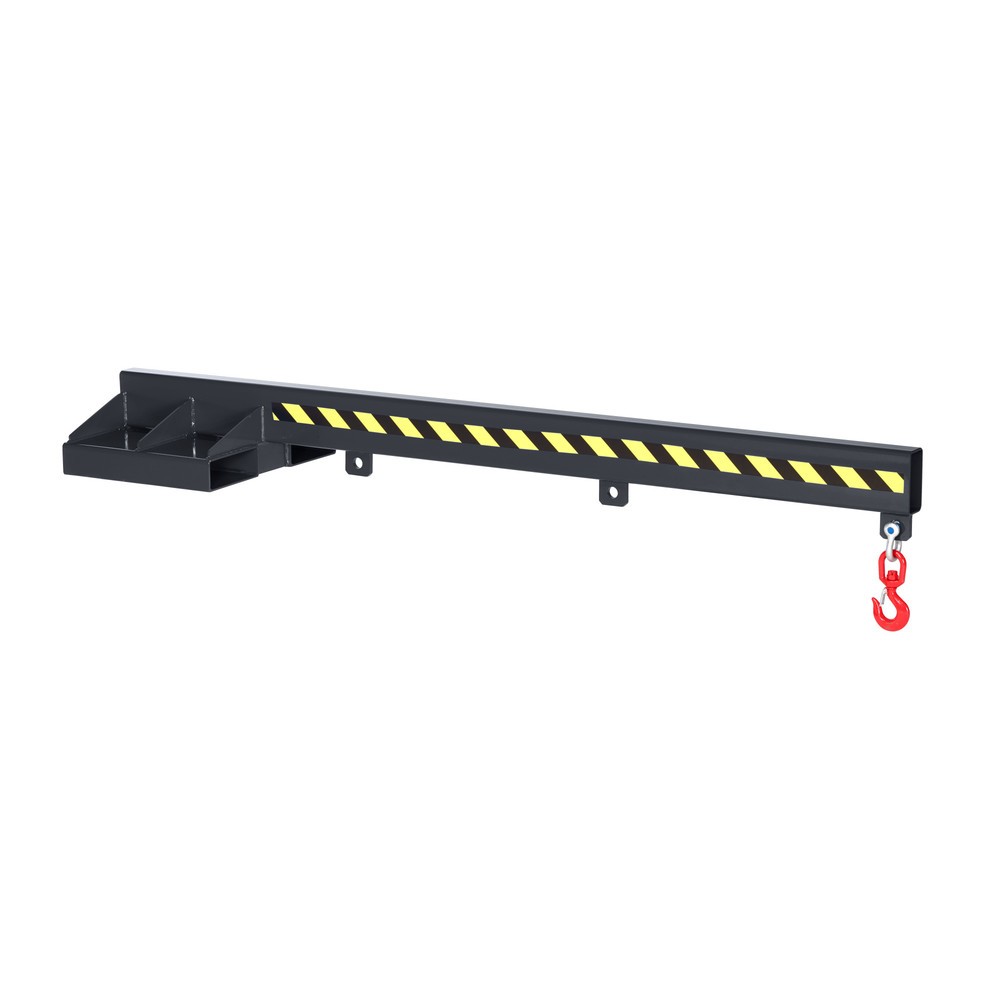Numéro de l'image du produit 1: RR-Industrietechnik® Bras de charge type RLA, profondeur 2 400 mm, capacité de charge 100 - 1 000 kg, RAL 7016 gris anthracite