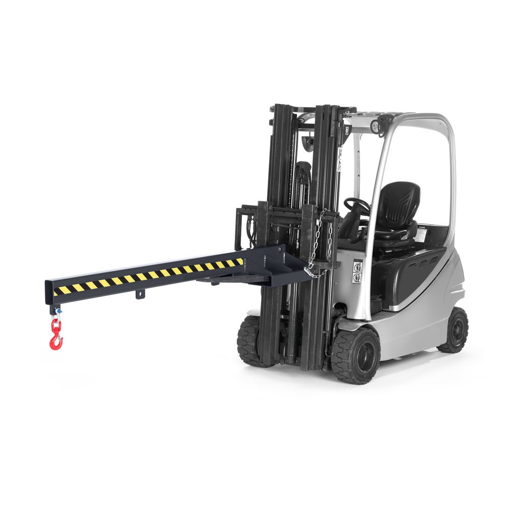Numéro de l'image du produit 2: RR-Industrietechnik® Bras de charge type RLA, profondeur 2 400 mm, capacité de charge 100 - 1 000 kg, RAL 7016 gris anthracite