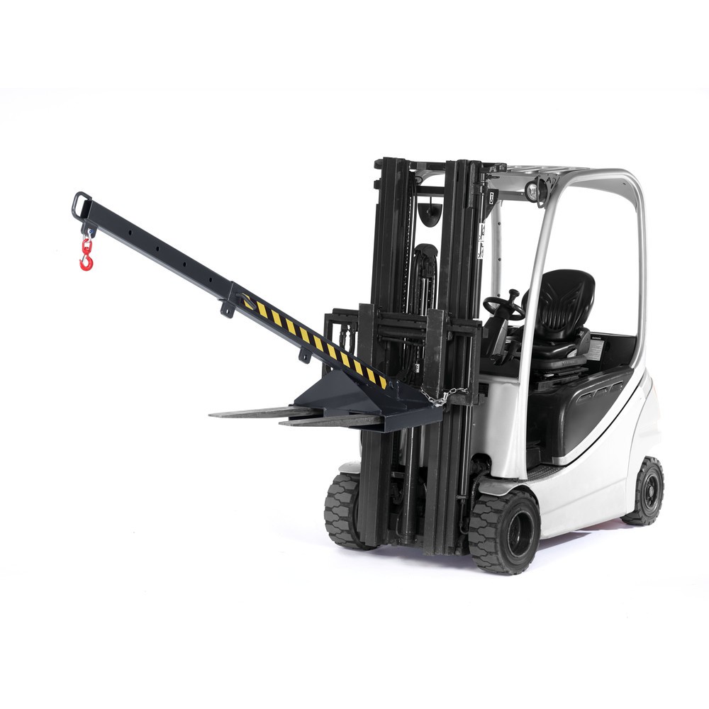 Numéro de l'image du produit 2: RR-Industrietechnik® Bras de charge type RLH-T, capacité de charge 175 - 1 000 kg, télescopique, RAL 7016 gris anthracite