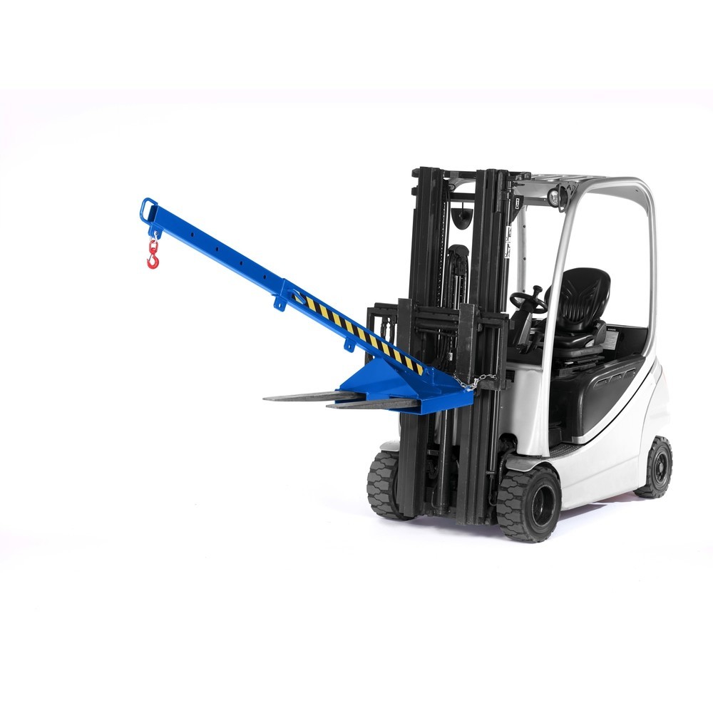 Numéro de l'image du produit 2: RR-Industrietechnik® Bras de charge type RLH-T, capacité de charge 175 - 1 000 kg, télescopique, RAL 5010 bleu gentiane