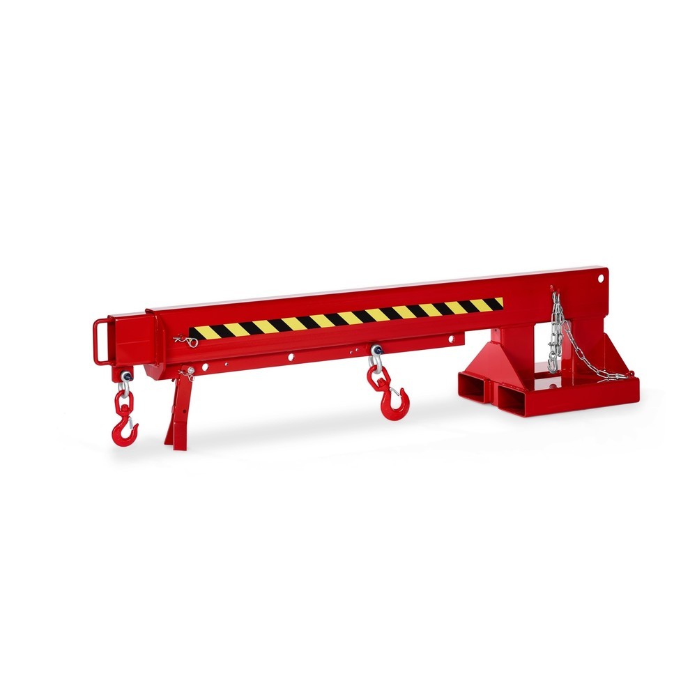 Numéro de l'image du produit 1: RR-Industrietechnik® Flèche de grue type RKA, capacité de charge 650 ‑ 3 000 kg, RAL 3000 rouge feu