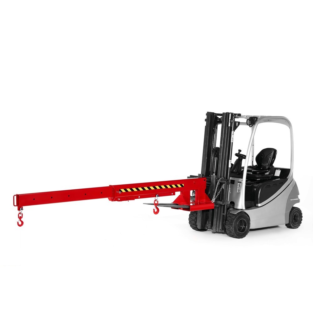 Numéro de l'image du produit 2: RR-Industrietechnik® Flèche de grue type RKA, capacité de charge 650 ‑ 3 000 kg, RAL 3000 rouge feu