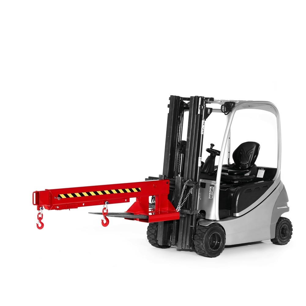 Numéro de l'image du produit 3: RR-Industrietechnik® Flèche de grue type RKA, capacité de charge 650 ‑ 3 000 kg, RAL 3000 rouge feu