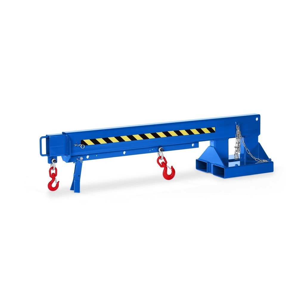 Numéro de l'image du produit 1: RR-Industrietechnik® Flèche de grue type RKA, capacité de charge 650 ‑ 3 000 kg, RAL 5010 bleu gentiane
