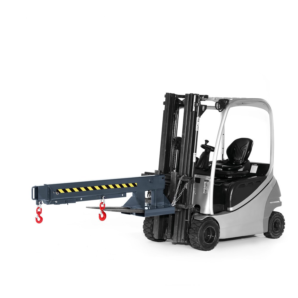 Numéro de l'image du produit 3: RR-Industrietechnik® Flèche de grue type RKA, capacité de charge 650 ‑ 3 000 kg, RAL 7016 gris anthracite