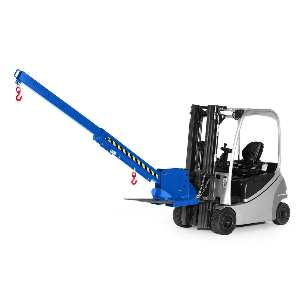Numéro de l'image du produit 3: RR-Industrietechnik® Flèche de grue type RKT, capacité de charge 650 ‑ 3 000 kg, RAL 5010 bleu gentiane