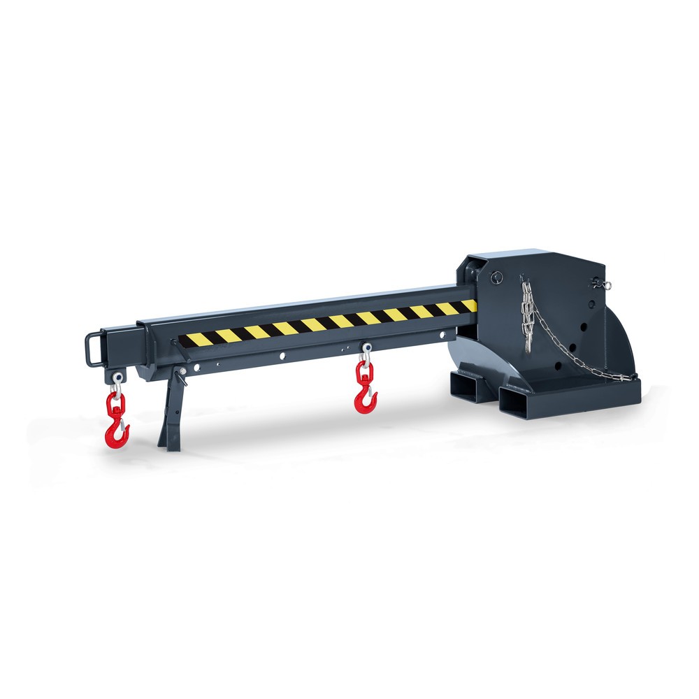 Numéro de l'image du produit 1: RR-Industrietechnik® Flèche de grue type RKT, capacité de charge 1 000 ‑ 5 000 kg, RAL 7016 gris anthracite