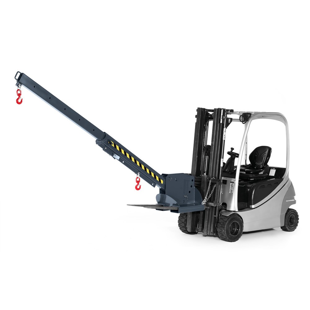 Numéro de l'image du produit 3: RR-Industrietechnik® Flèche de grue type RKT, capacité de charge 1 000 ‑ 5 000 kg, RAL 7016 gris anthracite