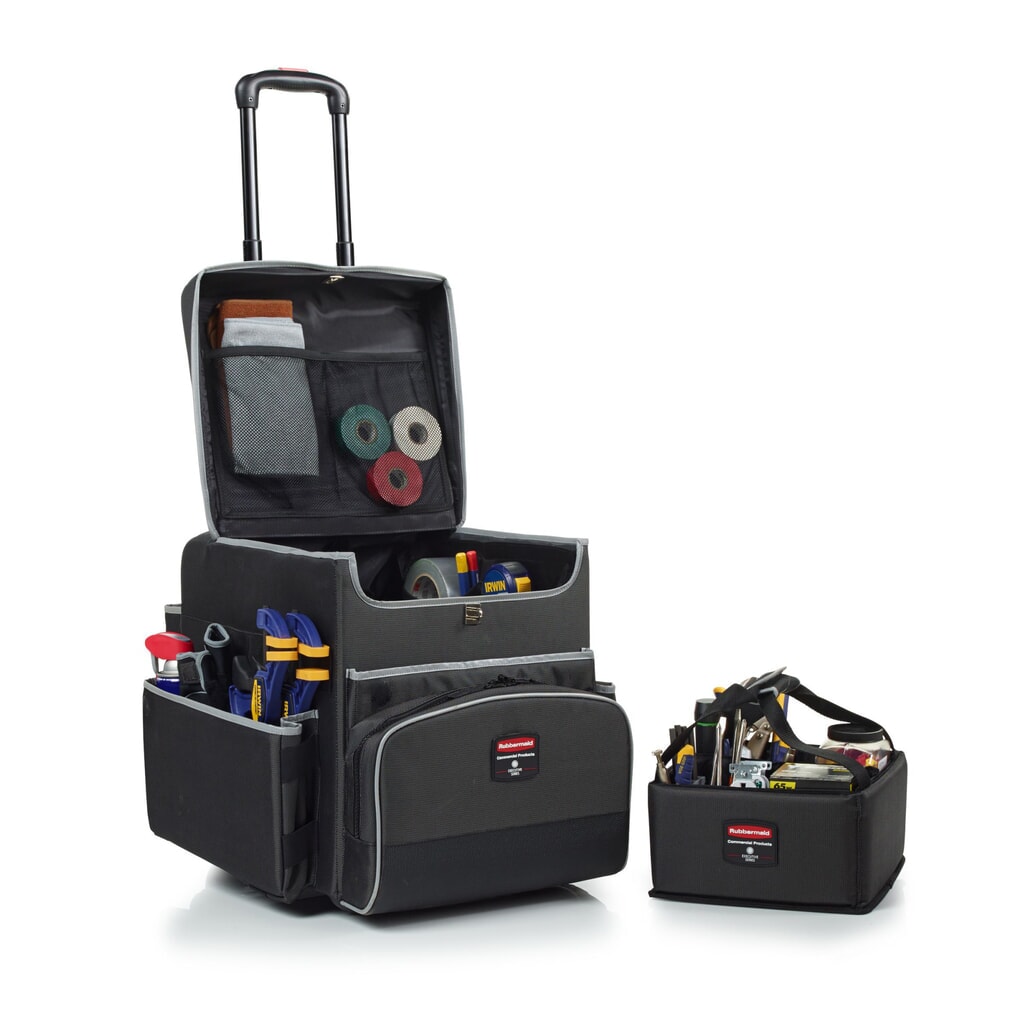 N° de l'image du produit 2 : Rubbermaid® Chariot de nettoyage Quick Cart S, HxlxP 432 x 363 x 419 mm