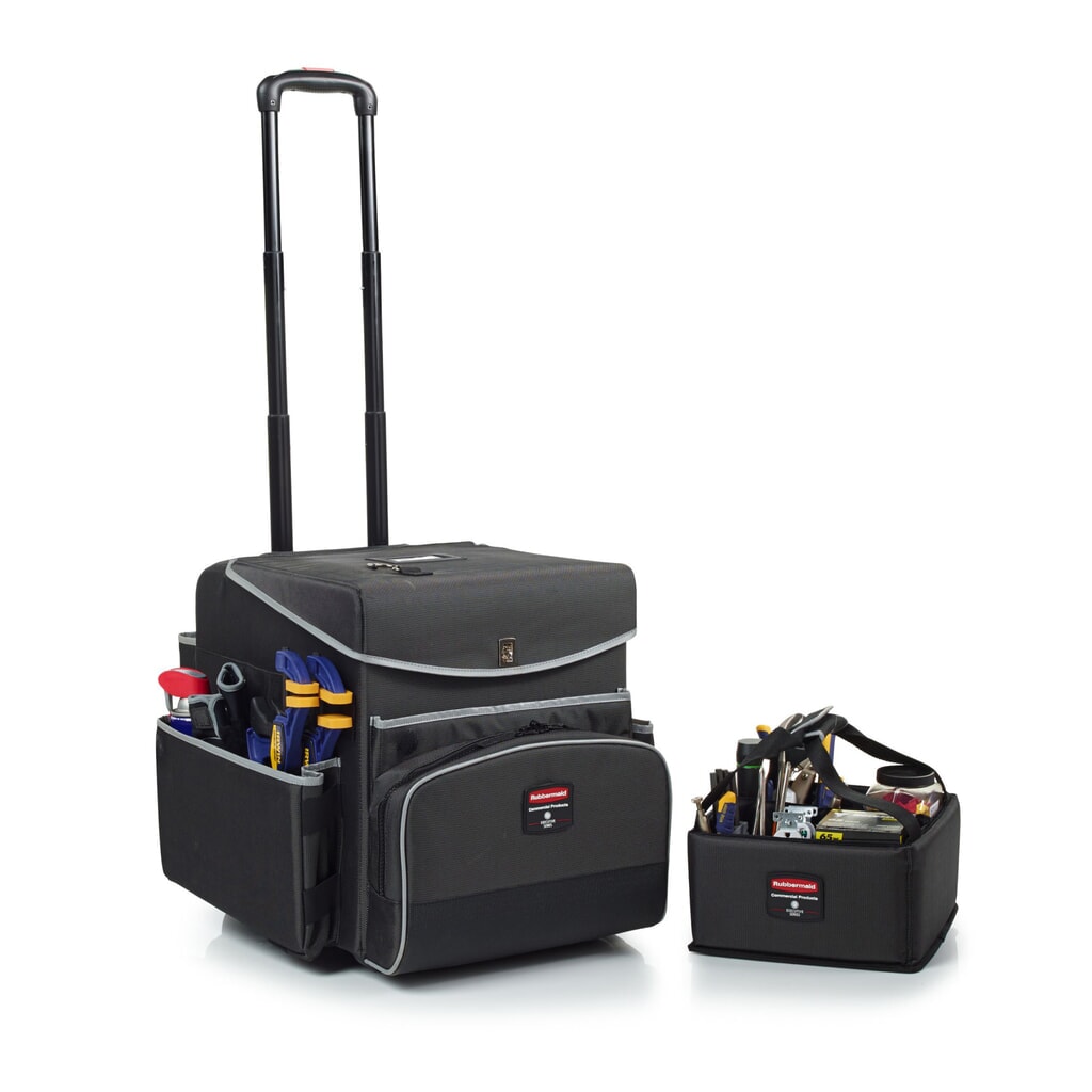 N° de l'image du produit 3 : Rubbermaid® Chariot de nettoyage Quick Cart S, HxlxP 432 x 363 x 419 mm