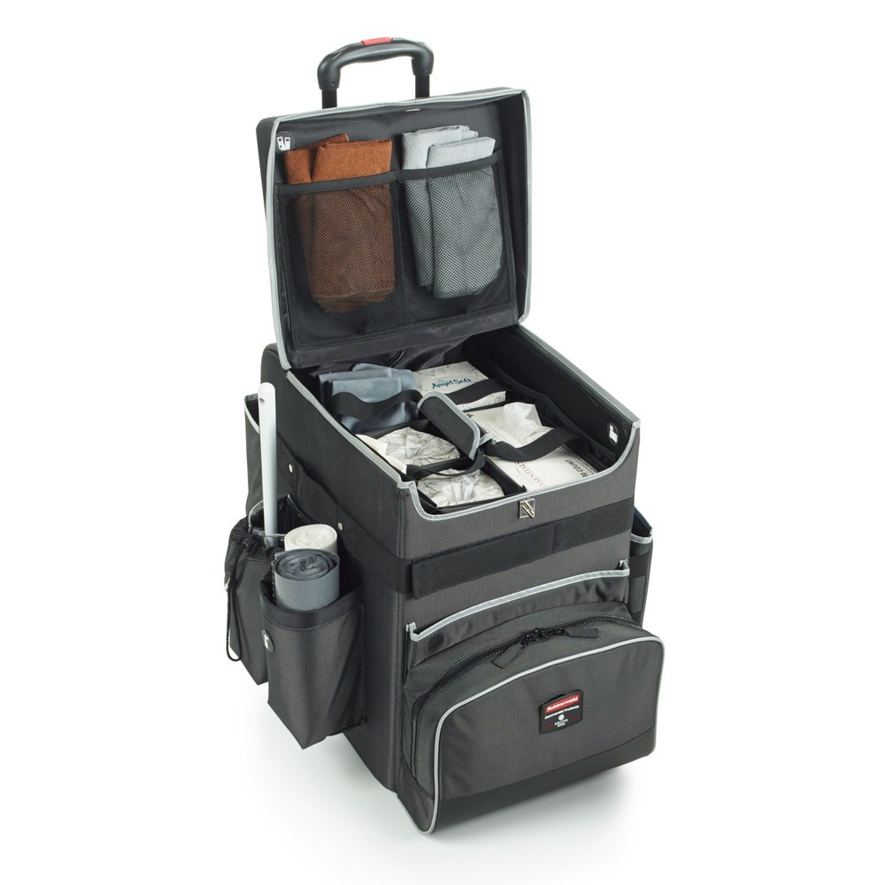 Illustration du produit: Rubbermaid® chariot de nettoyage Quick Cart M, HxlxP 533 x 363 x 419 mm
